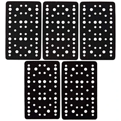 Obrázek Mirka Ochranný potah 81 x 133 mm 54 otvorů, 5 kusů, pro ochranu brusných talířů pomocí suchého zipu, 8299502011