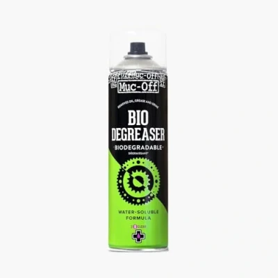Obrázek Čistič jízdních kol Muc Off Bio Degreaser, 400 ml rozpustný ve vodě, biologicky odbouratelný odmašťovač jízdního kola čisticí prostředek Bike Cleaner čistí mastné díly efektivně a důkladně