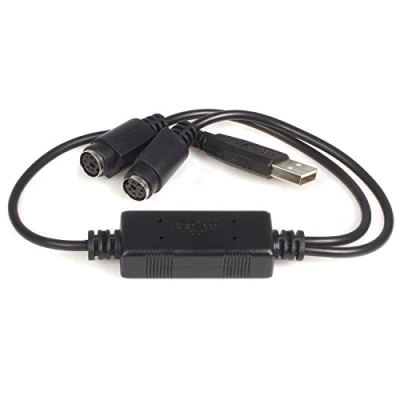 Obrázek StarTech.com USB na PS/2 adaptér pro klávesnici a myš / PS2 konvertor