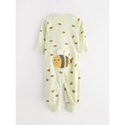 Obrázek Lindex Bumblebee Unisex Pyžamo pro děti, Velikost: 104, Light dusty green