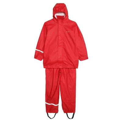 Obrázek Celavi Basic Rainwear Solid Unisex SET Kalhoty do deště pro děti, Velikost: 68, Red