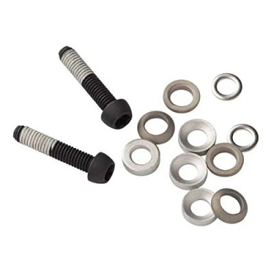 Obrázek SRAM šrouby pro Nástěnný držák Mount Adaptér T25, Titanová 2 kusy, 00.5318.005.013 brzdy/brzdových, Stříbrná, 17 mm