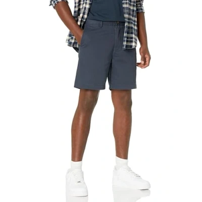 Obrázek Amazon Essentials Pánské chino šortky, 18 cm, štíhlý střih, námořnická modrá, 33 W