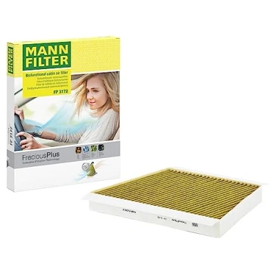 Obrázek MANN FILTER FP 3172 Interiérový filtr FreciousPlus Bio funkční pylový pro osobní automobily