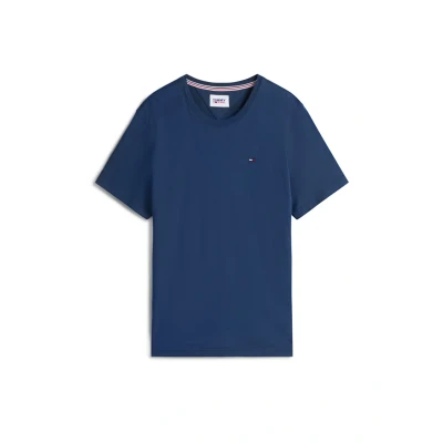 Obrázek Tommy Jeans Original TEE Jednoduché tričko, Muži, Velikost: Medium, Black iris