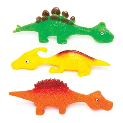 Obrázek Baker Ross Létající strečový dinosaurus (4 kusy) perfektní jako malé překvapení na party nebo dárek pro děti