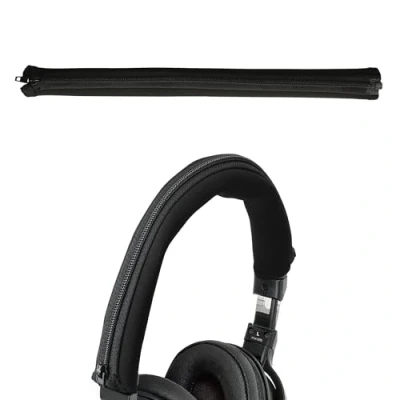 Obrázek kwmobile Kryt přes hlavu kompatibilní s AudioTechnica ATH SR5BT / SR5 Case neoprénová čelenka polstrování ochrana sluchátek černá
