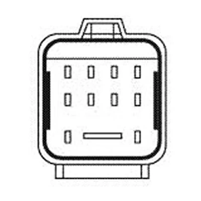Obrázek HELLA 4RV 008 188 461 řídicí jednotka, doba žhavení 12 V 9pólová dožhavovací počet válců: 4