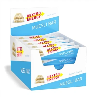 Obrázek DEXTRO ENERGY Kouzelná tyčinka JOGHURT 25 x 35 g (balení ks) Lahodná na obilí jako alternativa k čokoládové tyčince, pro rychlé a dlouhodobé zásobování sacharidy