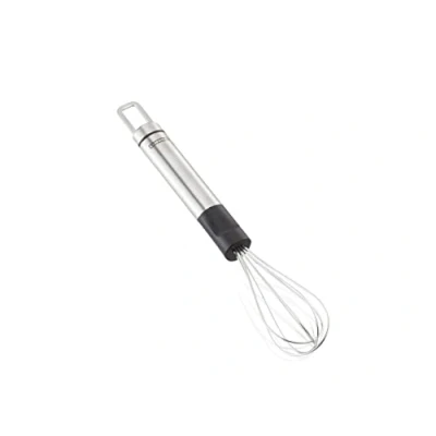 Obrázek Leifheit metlička na sníh 21 cm série ProLine Mini, míchací z nerezové oceli, vysoce kvalitní design, tyč s oválnou rukojetí pro příjemnou manipulaci a praktické závěsné očko, pěnová pálka
