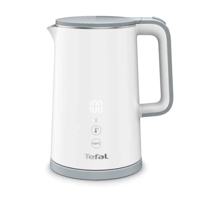 Obrázek Tefal KO6931 Sense rychlovarná konvice kapacita 1,5 l digitální displej 5 teplotních stupňů podstavec 360 indikátor hladiny vody vyjímatelný filtr vápence funkce udržování teploty 30