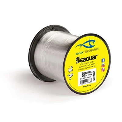 Obrázek Seaguar Unisex Erwachsene 08VZ600 Angelschnur, Nahezu unsichtbar, Lb. Test: 8