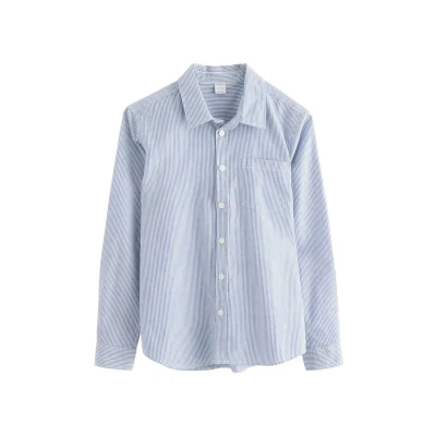 Obrázek Lindex Striped Oxford Košile pro děti, Velikost: 164, Blue