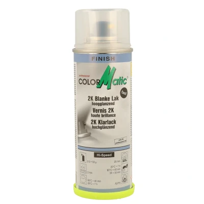 Obrázek ColorMatic 187216 2K Hi Speed bezbarvý lak vysoký lesk 200 ml