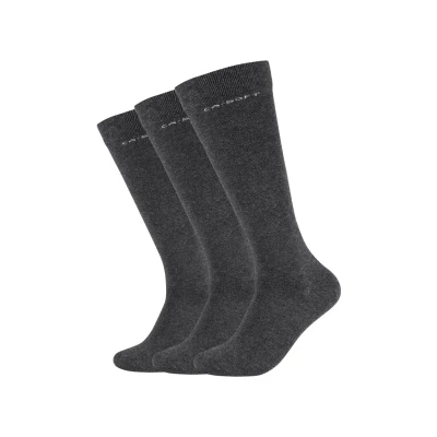 Obrázek camano 3PACK Podkolenky, Velikost: 35 38, Anthracite melange