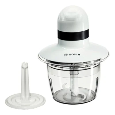 Obrázek Bosch Univerzální sekáček MMR08A1, 400 W, čepele z ušlechtilé oceli, 800ml nádoba, bílá