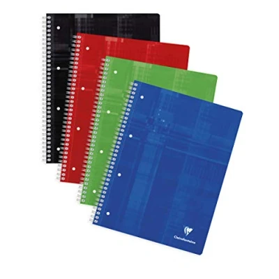 Obrázek Clairefontaine 8252C Collegeblock A4, kostkovaný, 1 balení, 160 listů, různé barvy