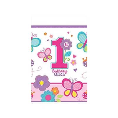 Obrázek Ubrus * 1. BIRTHDAY GIRL pro první narozeniny // Sweet Mädchen dekorace k narozeninám