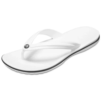 Obrázek Pantofle pro dospělé crocs Crocband Flip, unisex bílá 39/40 EU