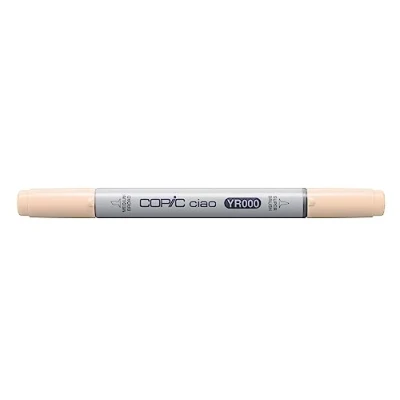 Obrázek COPIC Ciao Marker Typ YR 000, hedvábí, univerzální popisovač rozložení, se středně širokým a jedním štětcovým hrotem
