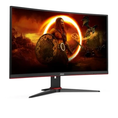 Obrázek AOC Gaming C24G2AE 24 palců FHD zakřivený monitor, 165 Hz, 1 ms, FreeSync Premium (1920 x 1080, HDMI, DisplayPort) černý