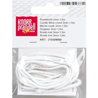 Obrázek KnorrPrandell 8309060 Runddocht, 3 mm Durchmesser