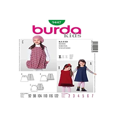 Obrázek Burda střihová předloha TR?Gerkleid? Gro Lux?e broušení vel. 92 122