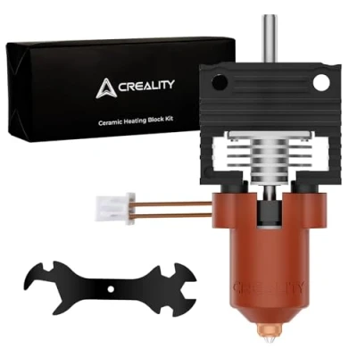 Obrázek Oficiální sada modernizace Creality K1/K1 Max/K1C řady K1, keramický topný blok, 3D tiskárny, hotend s integrovanou rychloupínací tryskou podporuje vysokou teplotu 300 C, vysoká rychlost 600