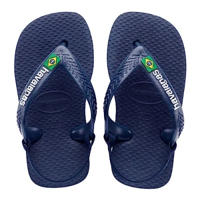 Obrázek Havaianas Baby Brasil Logo II dětské unisex žabky