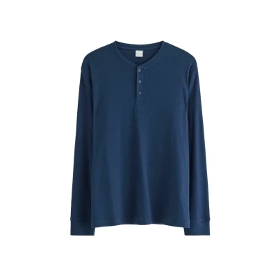 Obrázek Žebrovaná košile henley