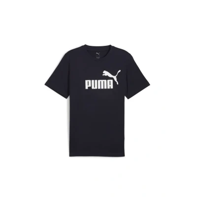 Obrázek Puma LOGO TEE Triko s potiskem, Muži, Velikost: 4XL, New navy