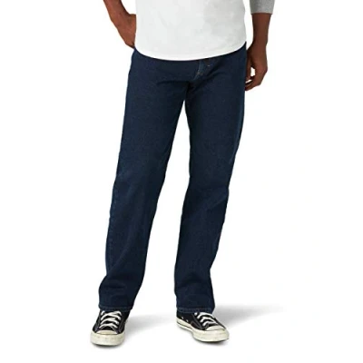 Obrázek Wrangler pánské Authentics Men&#039;s Classic Relaxed Fit Flex Jeans, Midnight