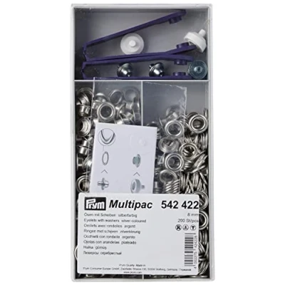 Obrázek Prym Non Sew Press Fasteners, brass, černý, 15 mm, leštěný, 100 kusů