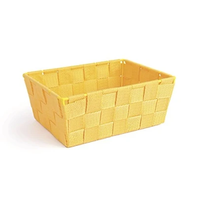 Obrázek Excelsa Cross Korb 21x16x8,5cm in gelb, Polypropylen, 21 x 16 8.5 cm