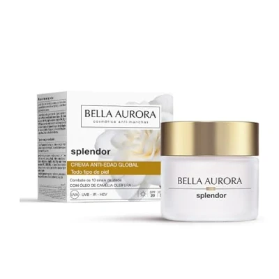 Obrázek BELLA Aurora Krém proti stárnutí 50 ml pečuje o viditelně mladší a pevnější pokožku receptura Splendor 10