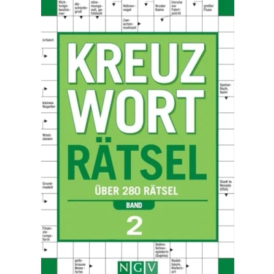 Obrázek Kreuzworträtsel Band 2: Über 280 Rätsel I Perfektes Geschenk für Rätselfreunde und Denksport Begeisterte