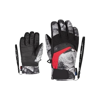 Obrázek Ziener Chlapecké LABINO AS(R) Glove junior lyžařské rukavice/zimní sporty vodotěsné, prodyšné, perská modrá, 7