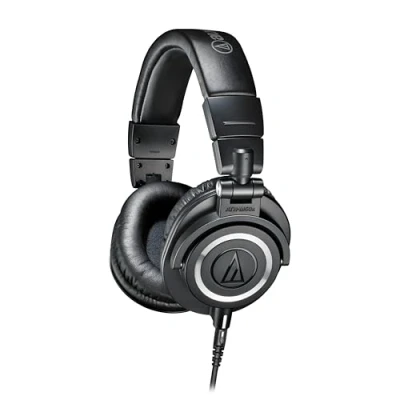 Obrázek Studiová DJ sluchátka Audio Technica, černá