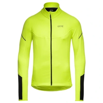 Obrázek GORE WEAR Pánské M Thermo Zip tričko s dlouhým rukávem, Žlutá,
