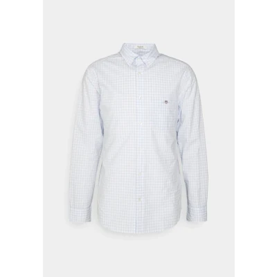 Obrázek GANT REG Poplin Gingham Shirt Košile, Muži, Velikost: XL, Light blue