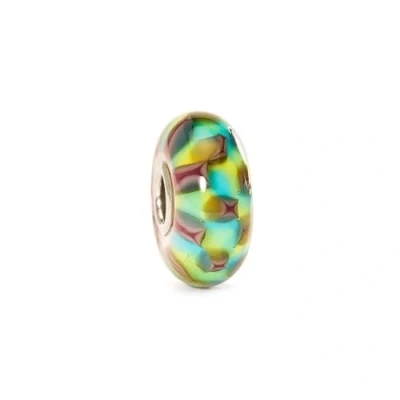 Obrázek Trollbeads Tyrkysově purpurově červená šacha TGLBE 10242, Sklo