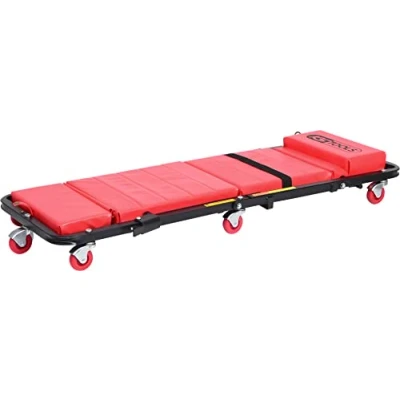 Obrázek KS Tools 500. 8000 pojízdné lehátko a skládací sedadlo, 1200 x 420 mm