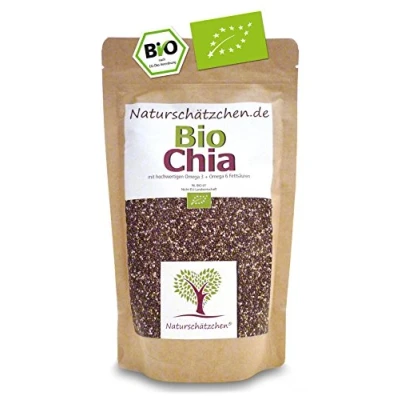 Obrázek bio Chia semena v ověřené kvalitě (DE ÖKO 022) (500 g)