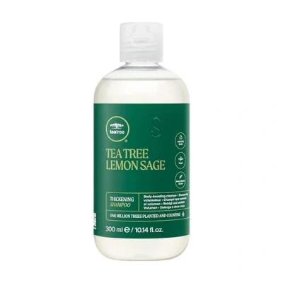 Obrázek Paul Mitchell Tea Tree Lemon Sage Thickening Shampoo objemový šampon pro jemné vlasy, posilující mytí vlasů v salonní kvalitě, 300 ml (1 balení)