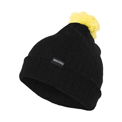 Obrázek Urban Classics Čepice, Muži, Velikost: One Size, Blk/yel