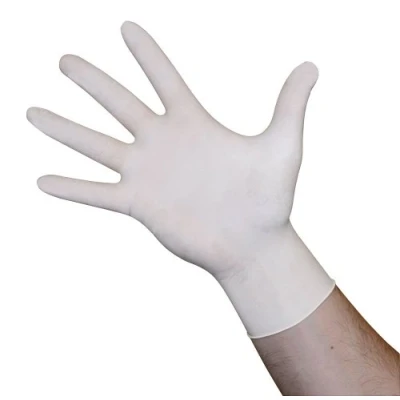 Obrázek Kerbl 15355 lehce pudrované latexové rukavice, 100 kusů