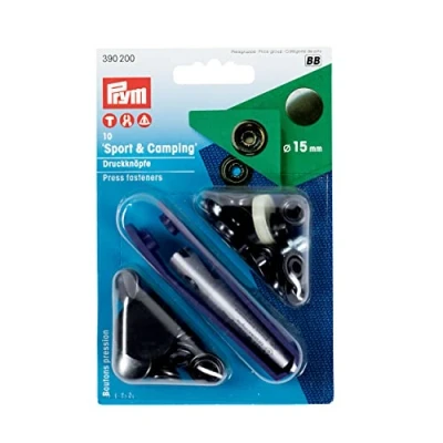 Obrázek Prym 390200 patentka na sport &amp; kempování mosaz 15 mm mořená