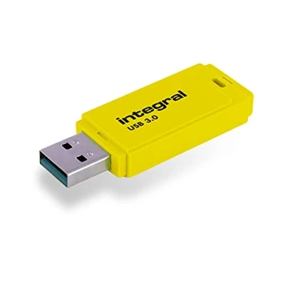 Obrázek Integral 64 GB neonově žlutá USB 3.2 Gen 1 flash disk