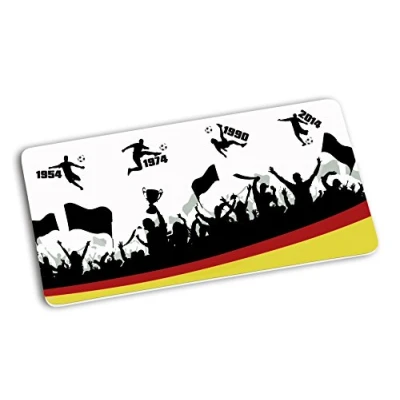 Obrázek Infinite by GEDA LABELS (Infkh) prkénko fotbal Jahreszahlen snídaňové melaminu, barevné, 23,5 x 14,5 0,5 cm
