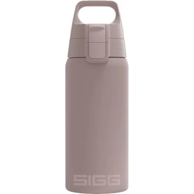 Obrázek SIGG Izolovaná láhev na pití Shield Therm One Dusk vhodná pro sycené nápoje zabezpečená proti vytečení do myčky nádobí bez BPA 90% recyklovaná ušlechtilá ocel růžová 0,5 l